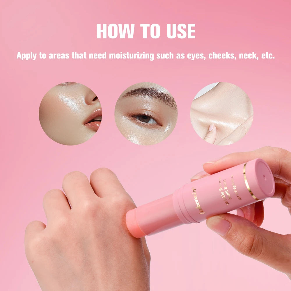 Korean Pink Hydrating Stick Extract Deep Hydrating Facial Skin Multi-functional Pink Balm