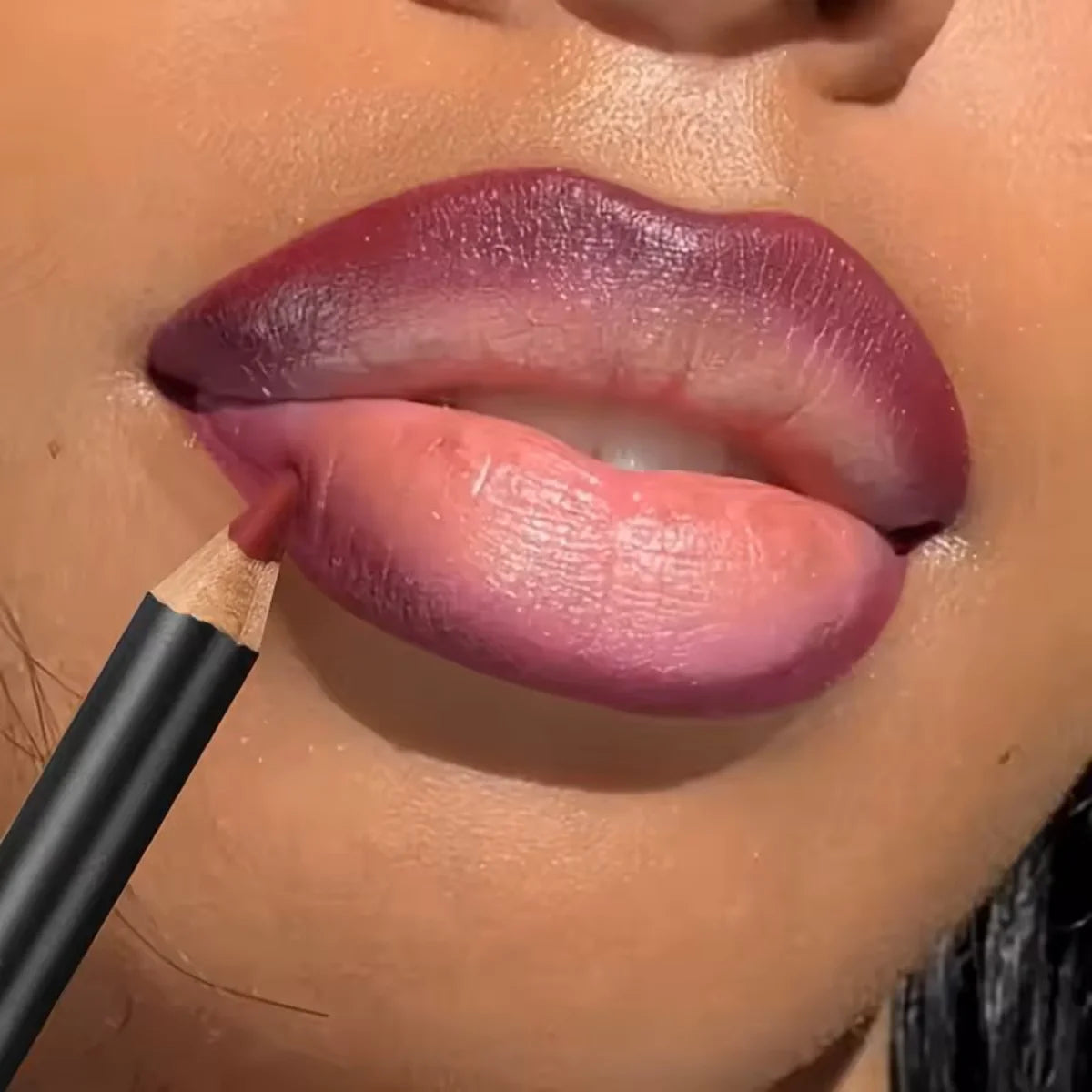 Waterproof Matte Lipliner Pencil Red Contour Tint Lipstick Long Lasting
