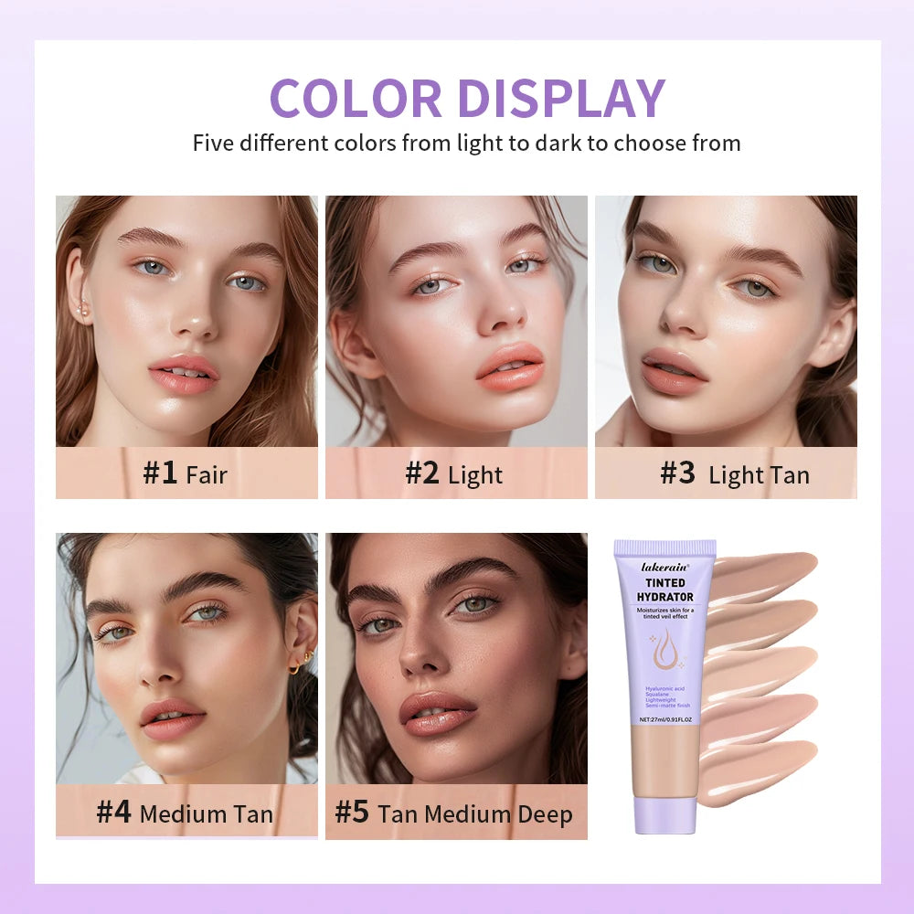 Tinted Hydrator Buildable Coverage Semi-matte Finish High  Tone Intense Moisturizing