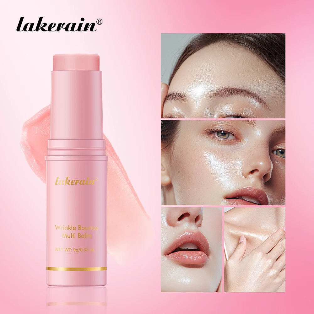 Korean Pink Hydrating Stick Extract Deep Hydrating Facial Skin Multi-functional Pink Balm