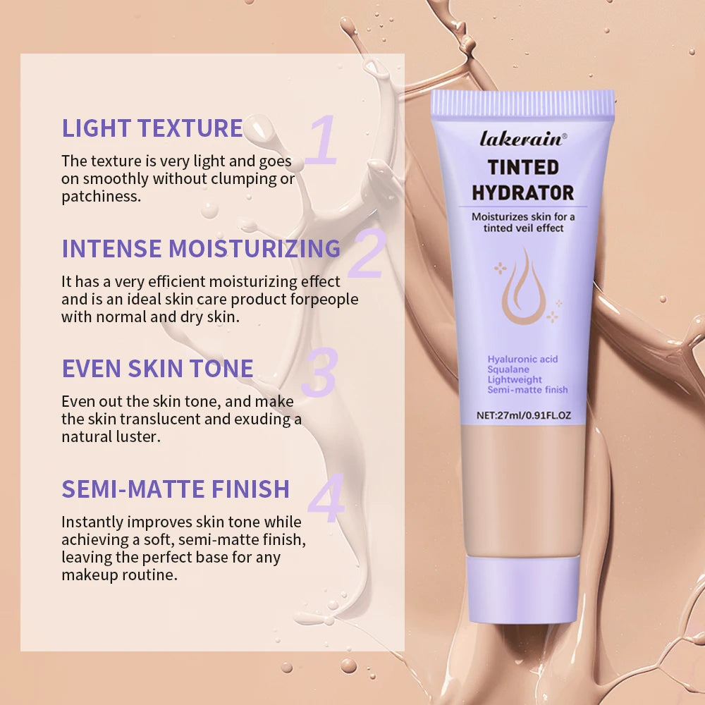 Tinted Hydrator Buildable Coverage Semi-matte Finish High  Tone Intense Moisturizing