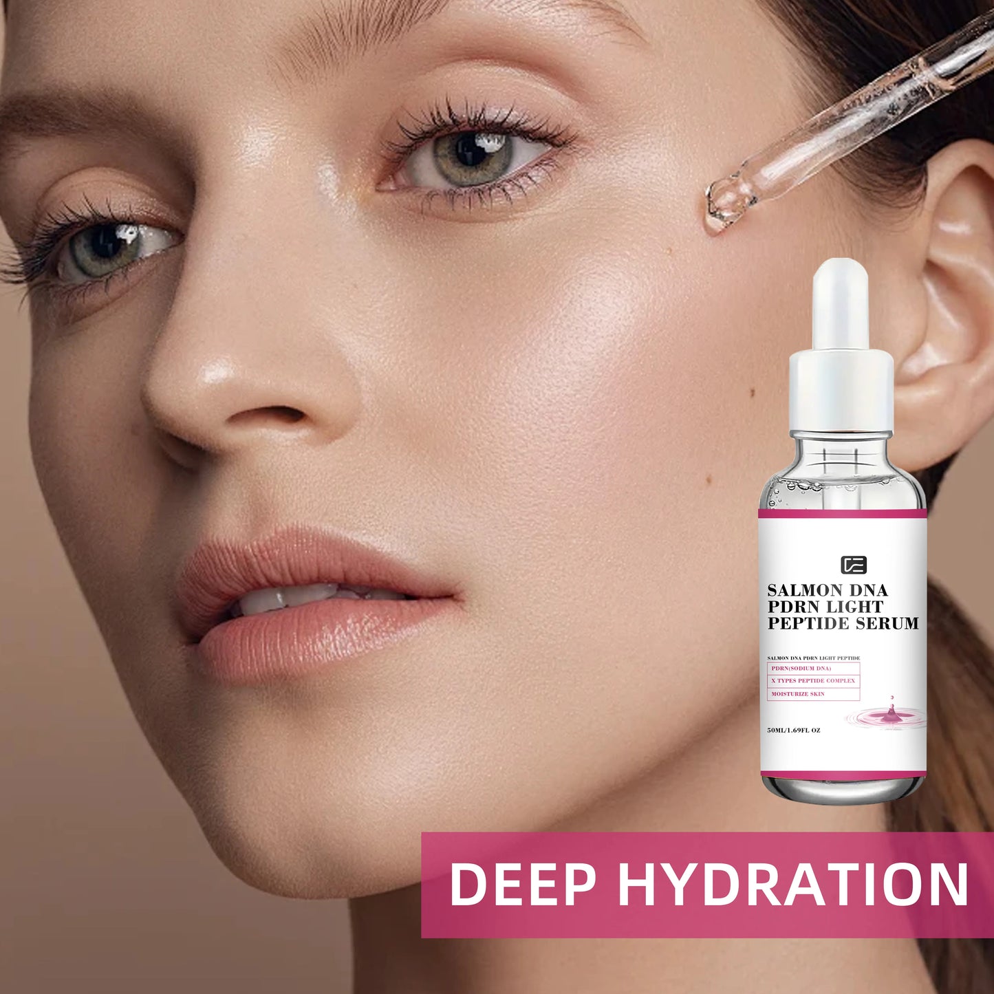 SALMON DNA PDRN LIGHT PEPTIDE SERUM: Lightweight Hydrating