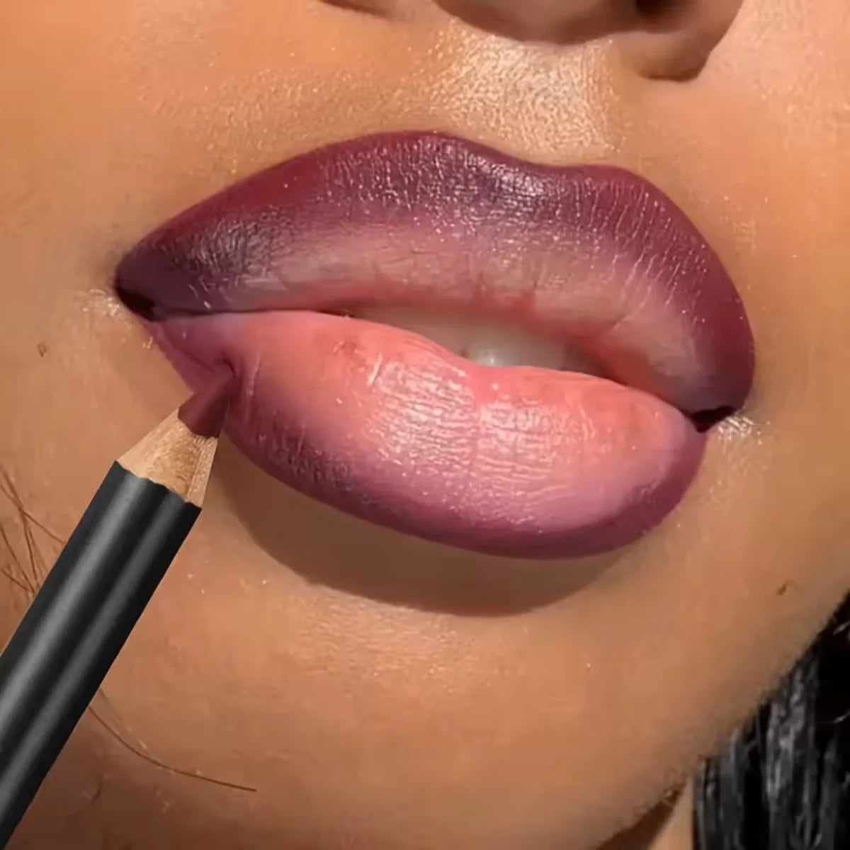Waterproof Matte Lipliner Pencil Red Contour Tint Lipstick Long Lasting